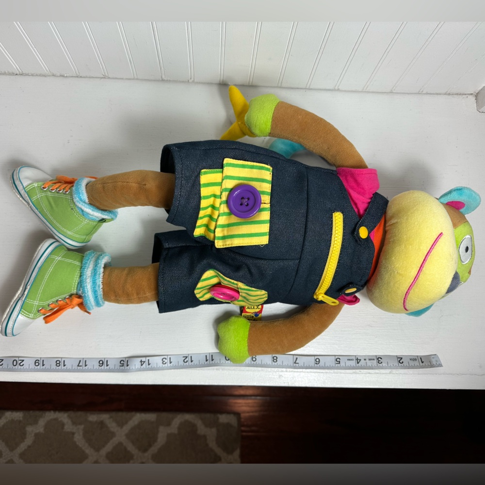 ALEX Learn to Dress Monkey - Picture 16 of 16